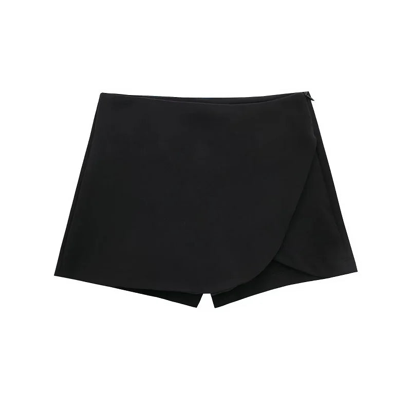 HXAO Women's Skirt Shorts 2024 Autumn Ladies Fashion Casual High Waist