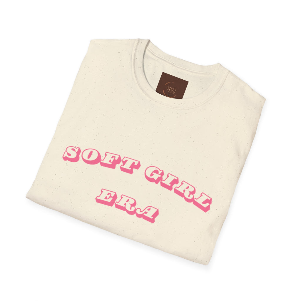 Soft Girl Era T-Shirt, Cute Graphic Tee, Casual Summer Top, Gift for Her, Trendy Softstyle Shirt