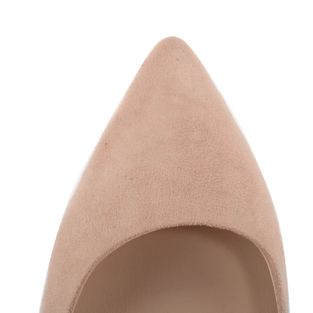 Women's Pumps New Style Shallow Single Pointed Toe High Heels Elegant Socialite Fine Track Party Dress Wedding Shoes Large Size