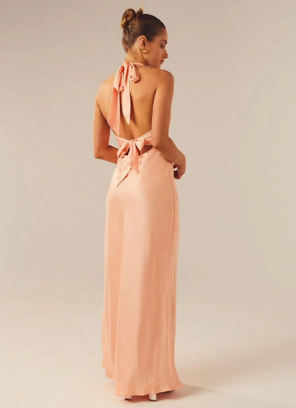 Sega Satin Bridesmaid Dress Long Length Formal Wrap Sexy Bridesmaid Dress Evening Dress Wedding Cocktail Dresses